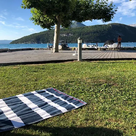 Au Bord Du D'annecy, Type Loft, Dans Avec Et Ponton Privee